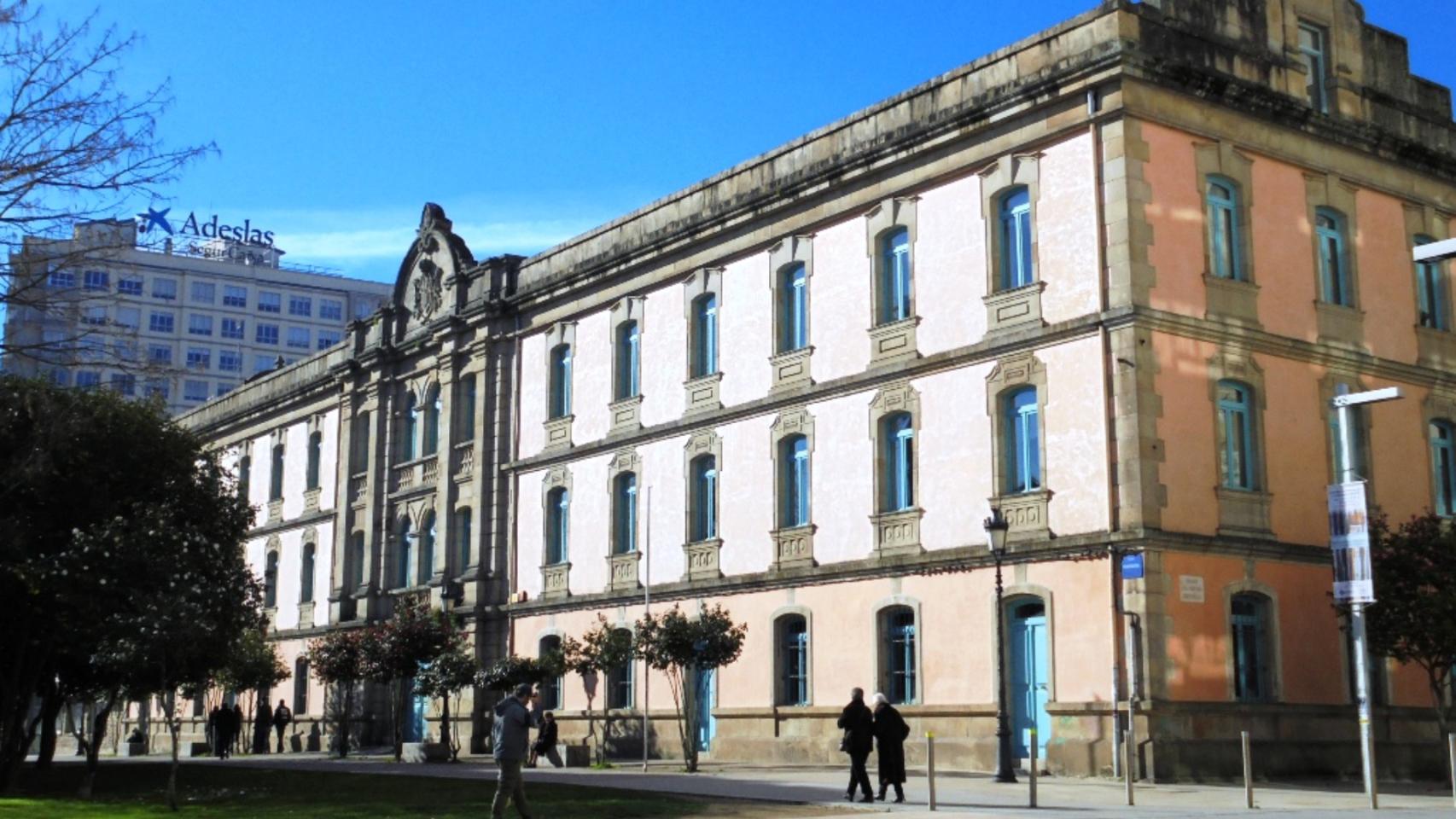 Facultad de Bellas Artes de Pontevedra.