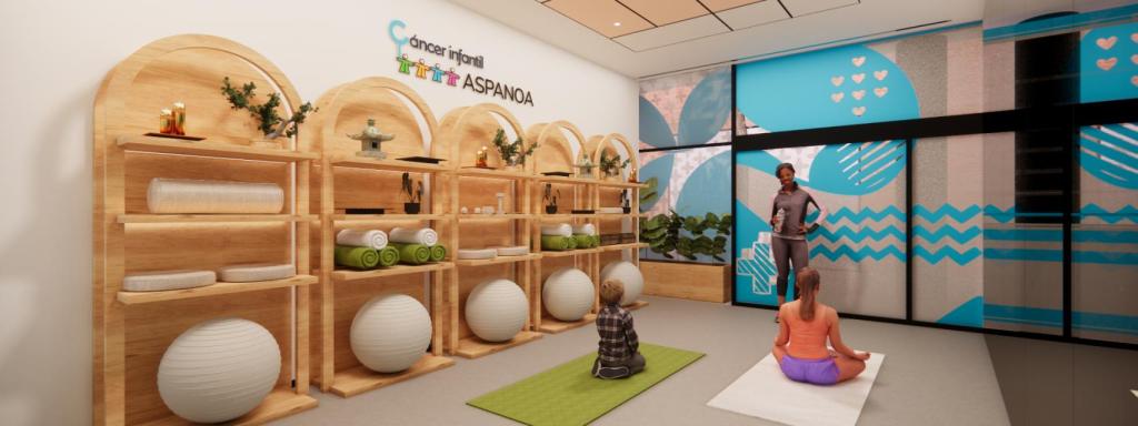 Así será el centro de día para niños y adolescentes con cáncer de Aspanoa