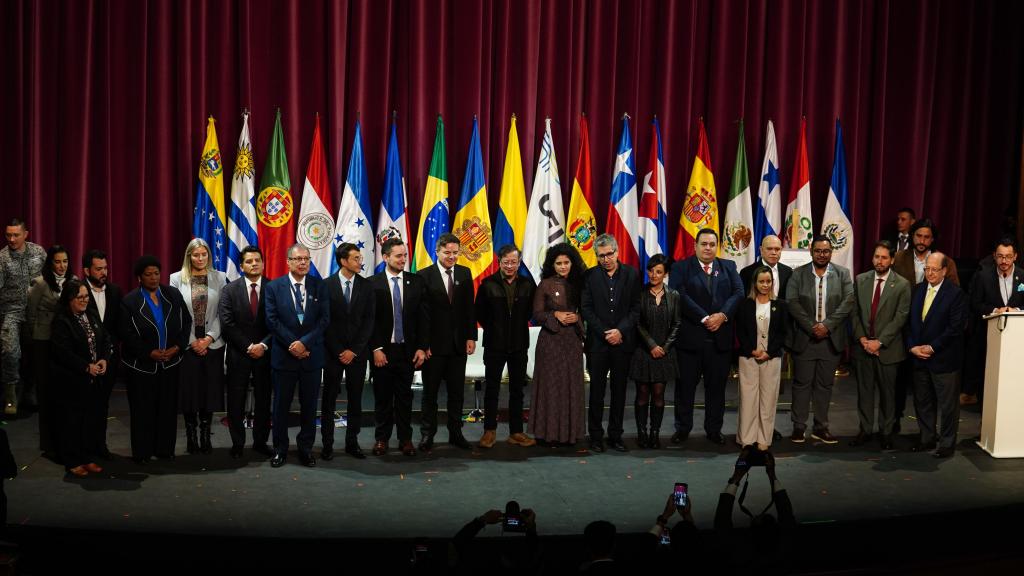 Lanzamiento de RedArtes el pasado 15 de mayo en Bogotá.