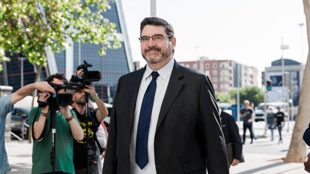 Ausaverri, antes de declarar ante el juez.