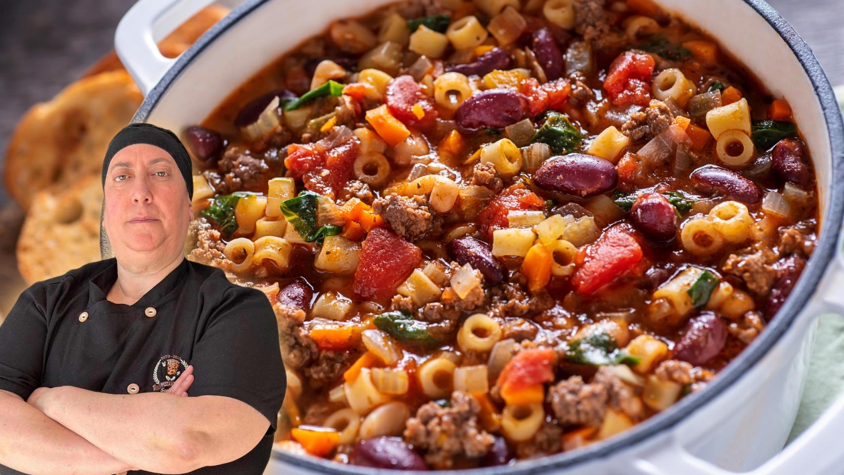 La chef Roberta Cipri en un montaje de El Español