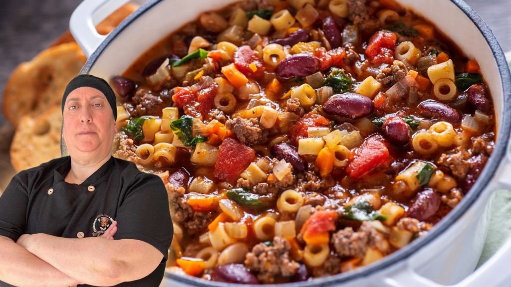 La chef Roberta Cipri en un montaje de El Español