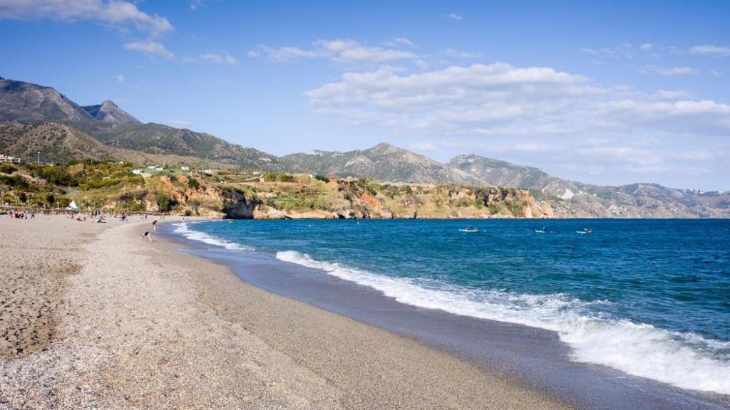 Playa del Padrón, en Estepona.