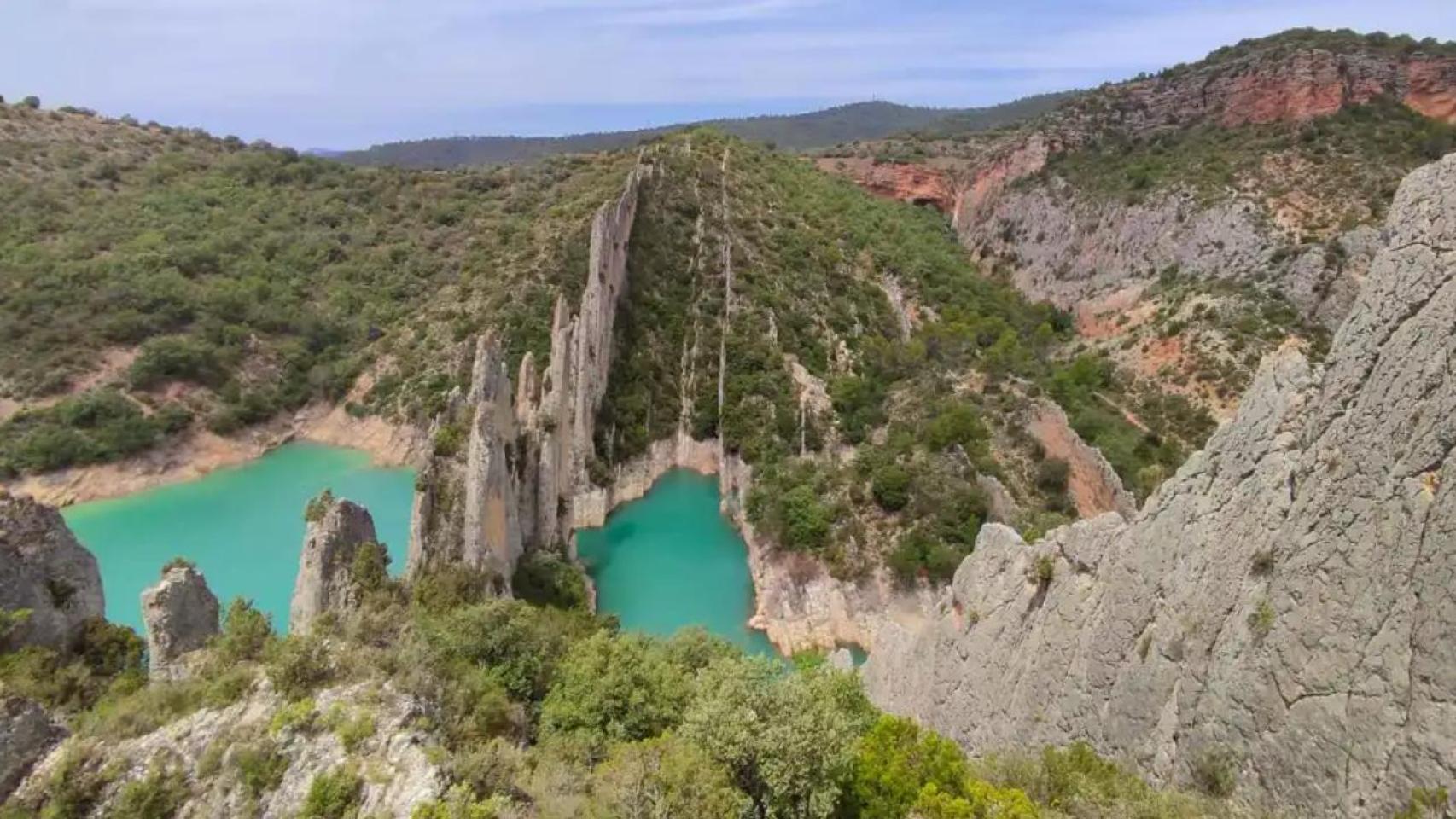 Murallas de Finestres, Huesca.
