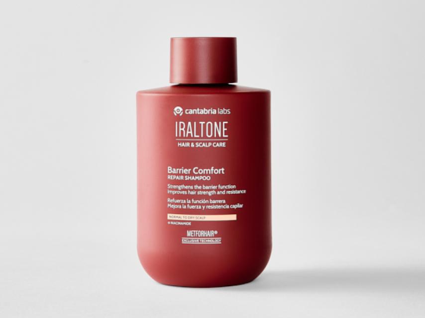 Barrier Confort Champú, de Iraltone, disponible en PromoFarma por 17,09 € (antes 20,99 €).