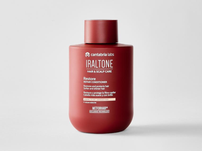 Restore Acondicionador, de Iraltone. Se encuentra a la venta en en PromoFarma por 17,49 € (antes 20,99 €).
