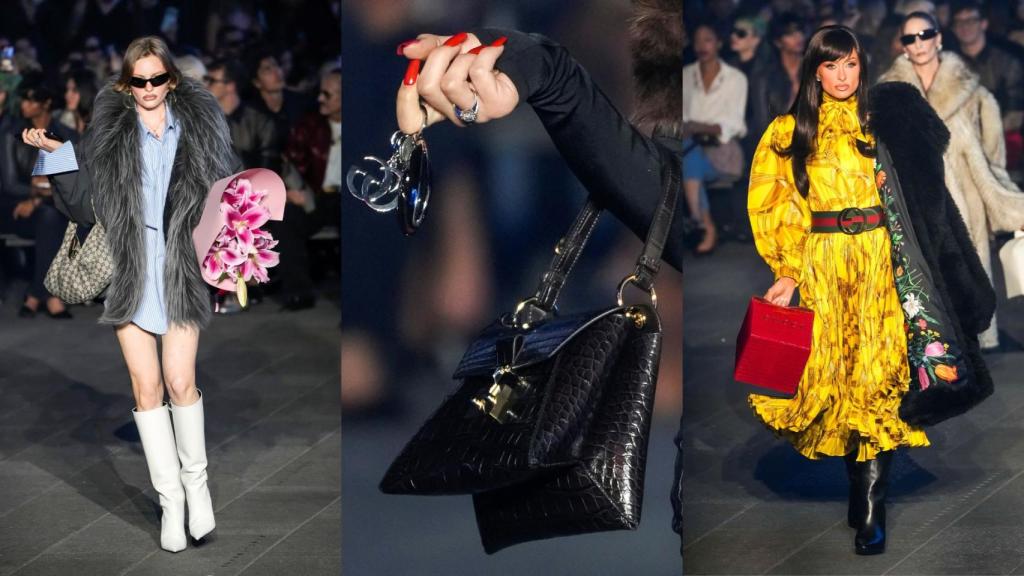 Flores, llaves y cajas takeaway: los accesorios más virales del Gucci Crucero 2027.