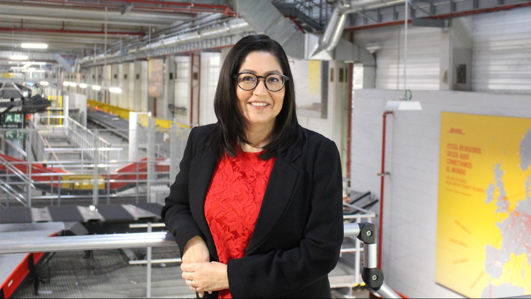 En la imagen, Erika Quezada, nueva vicepresidenta de Marketing y Ventas de DHL Express España.