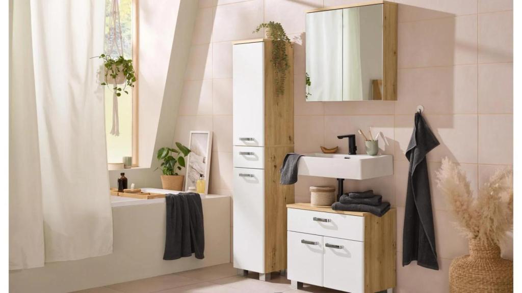 Mueble bajo lavabo.