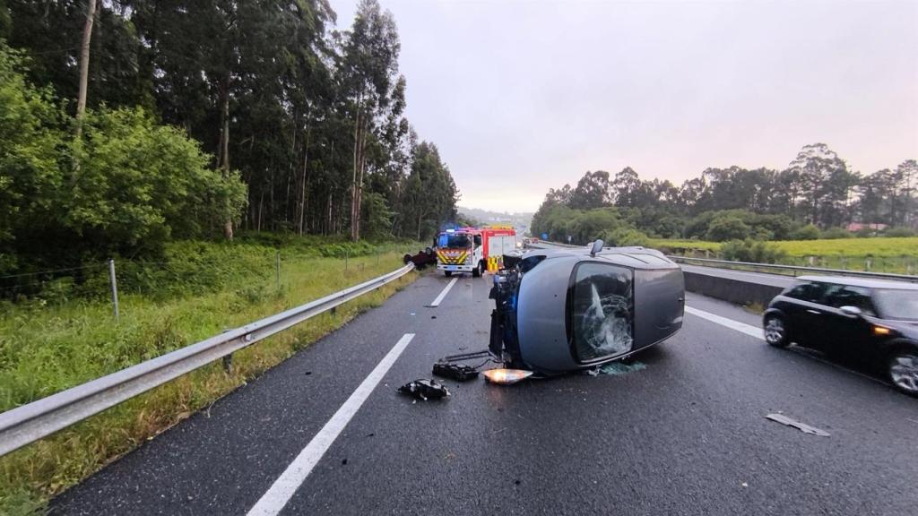 Fotografía del accidente