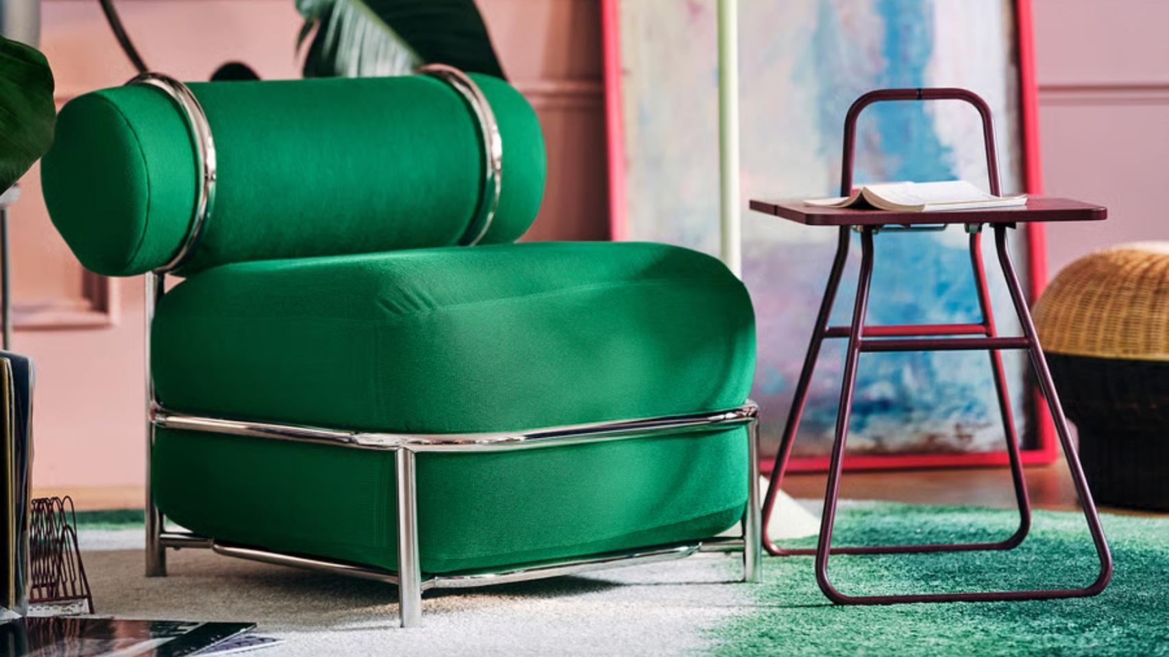 Nuevo sillón hinchable de IKEA.