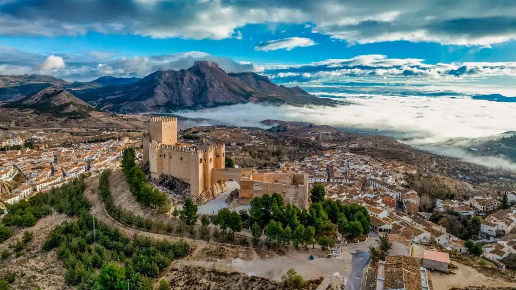 Vélez-Blanco, Almería, desde las alturas.