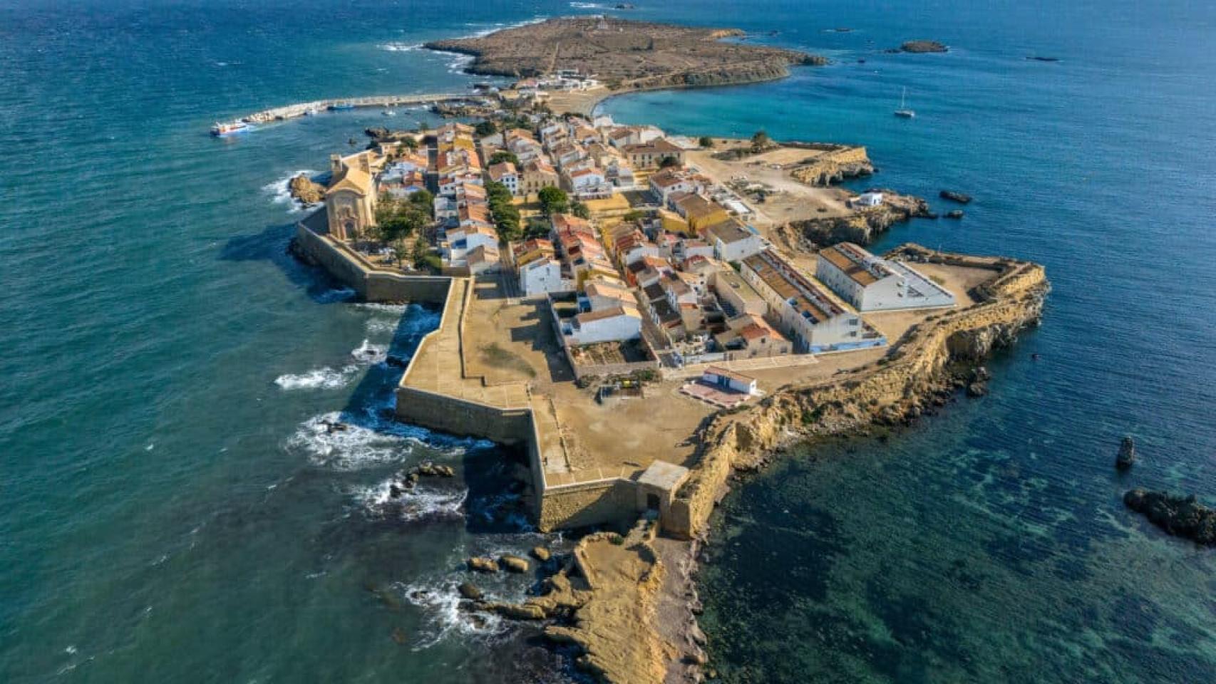 La isla de Tabarca.