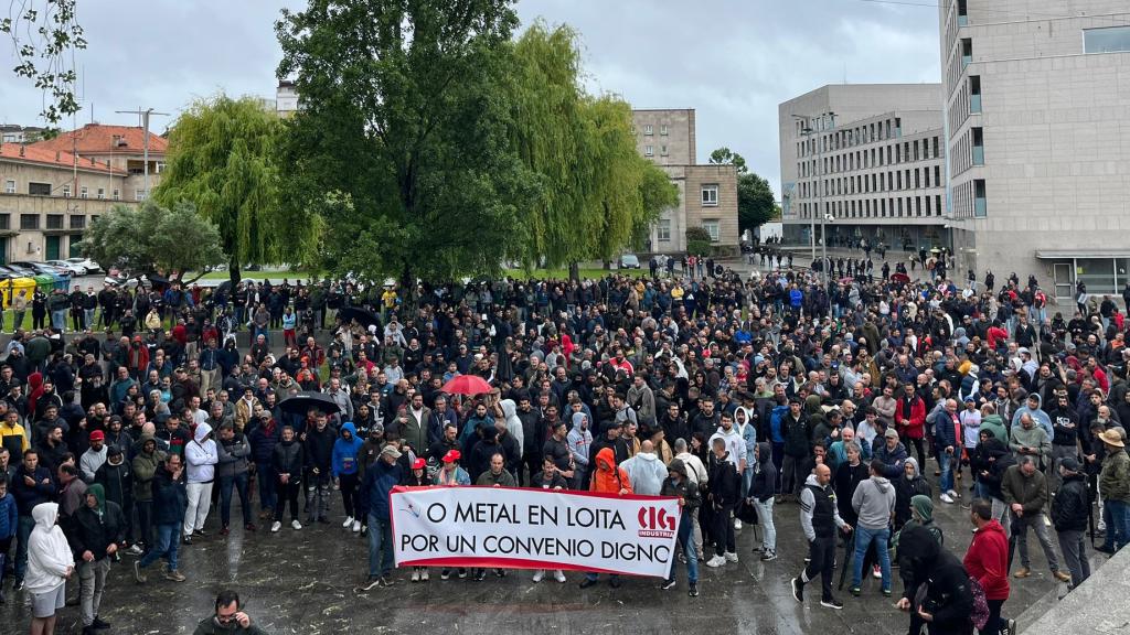 Manifestación del metal de este martes