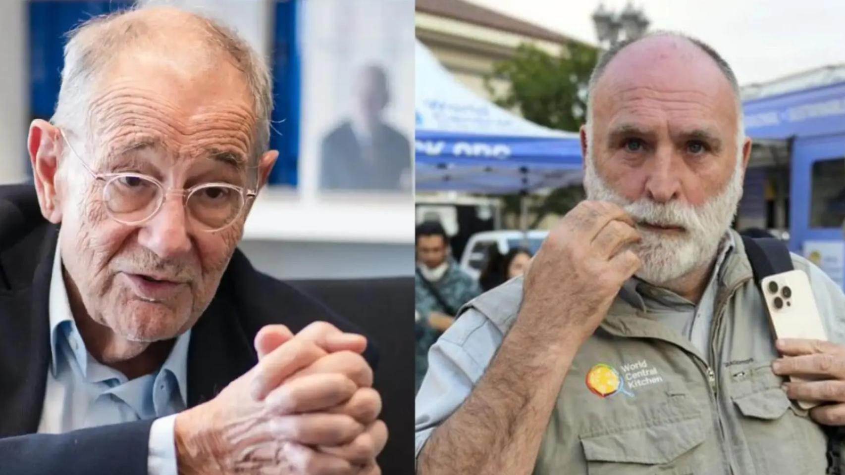 Los españoles Javier Solana y José Andrés, miembros de la Orden Europea de Mérito