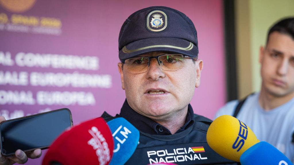 Francisco Javier Gómez, inspector jefe de la Brigada Provincial de Seguridad Ciudadana.