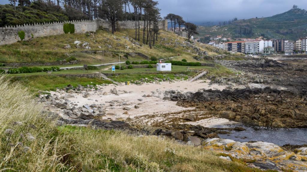 Praia de Os Frades, en Baiona