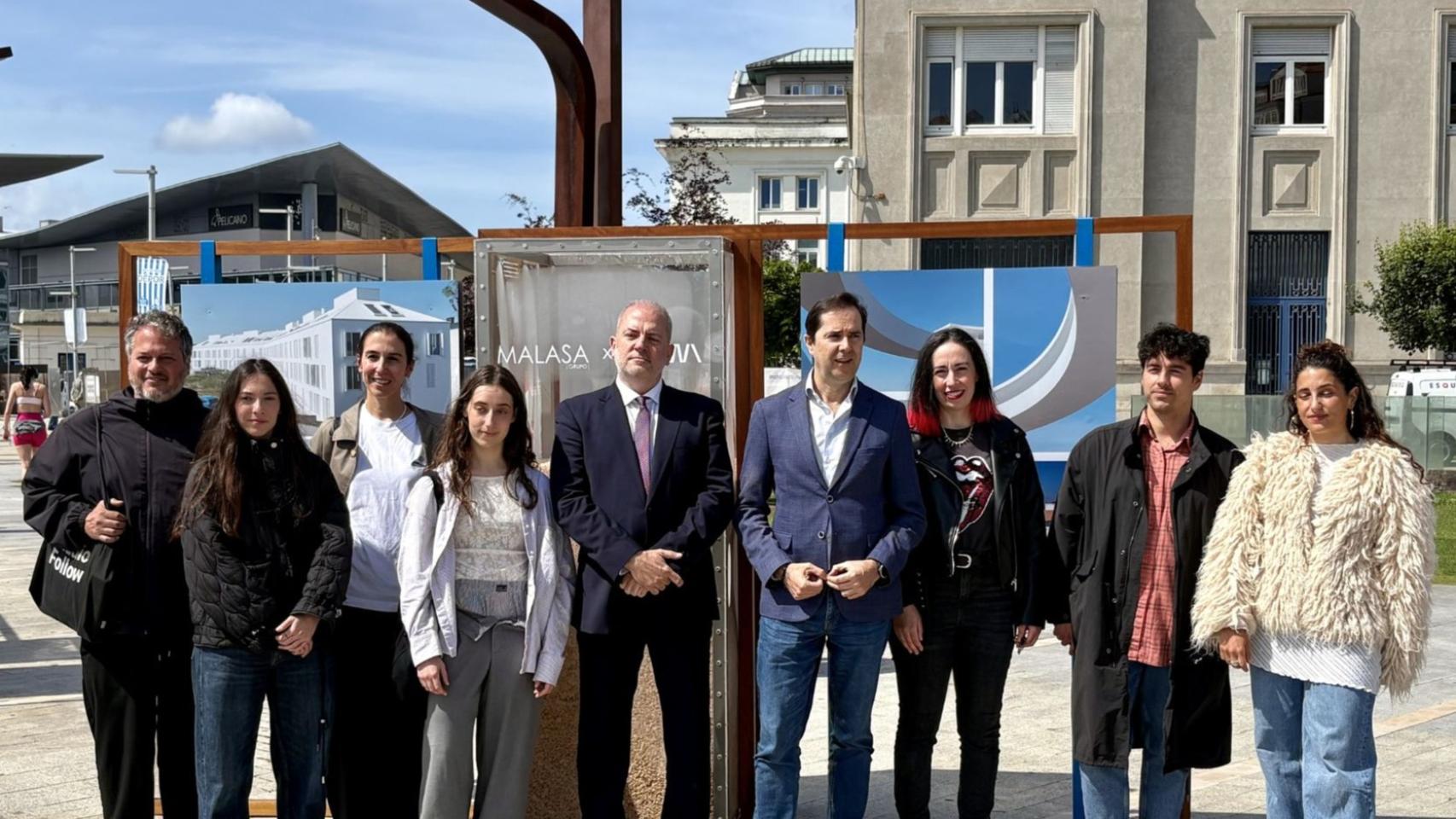 Presentación de la muestra de Galicia Desing Week en la Marina de A Coruña