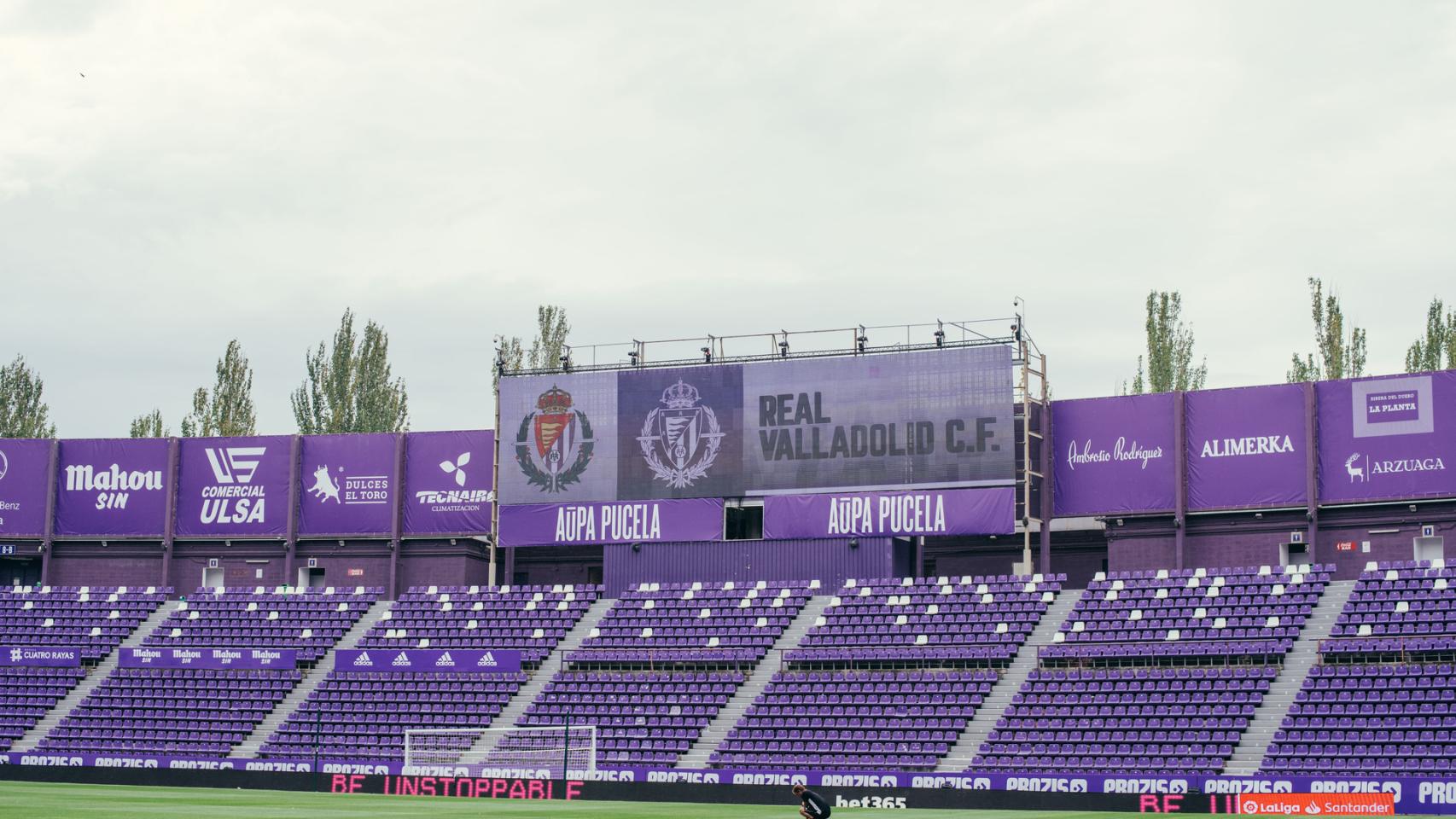 Nuevo estadio José Zorrilla.