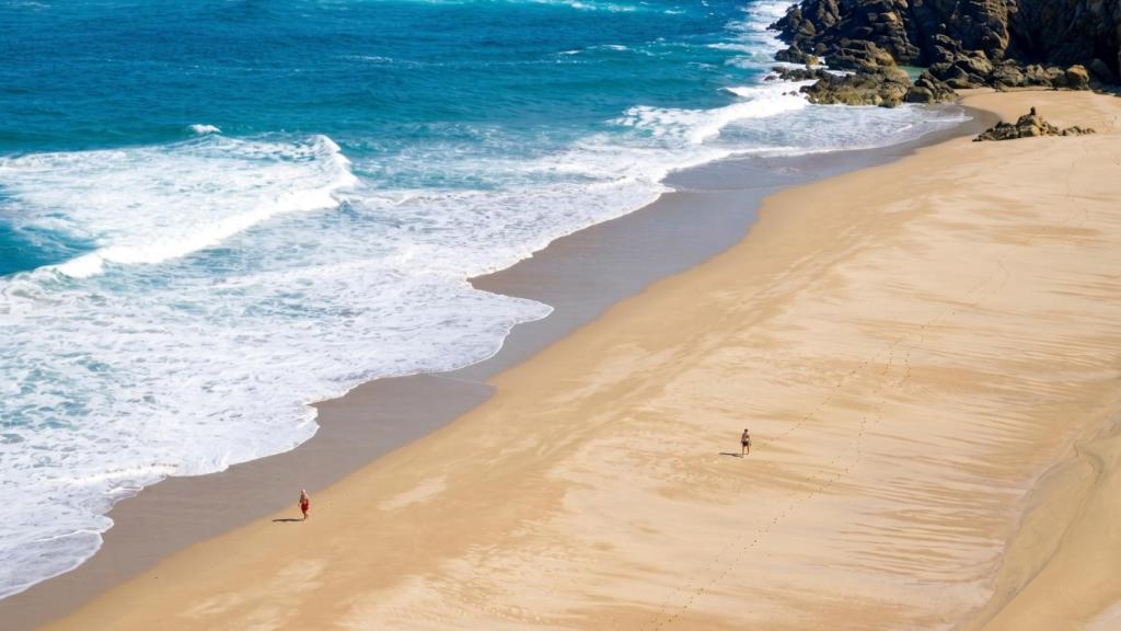Playa de Valcobo, en Arteixo (A Coruña)