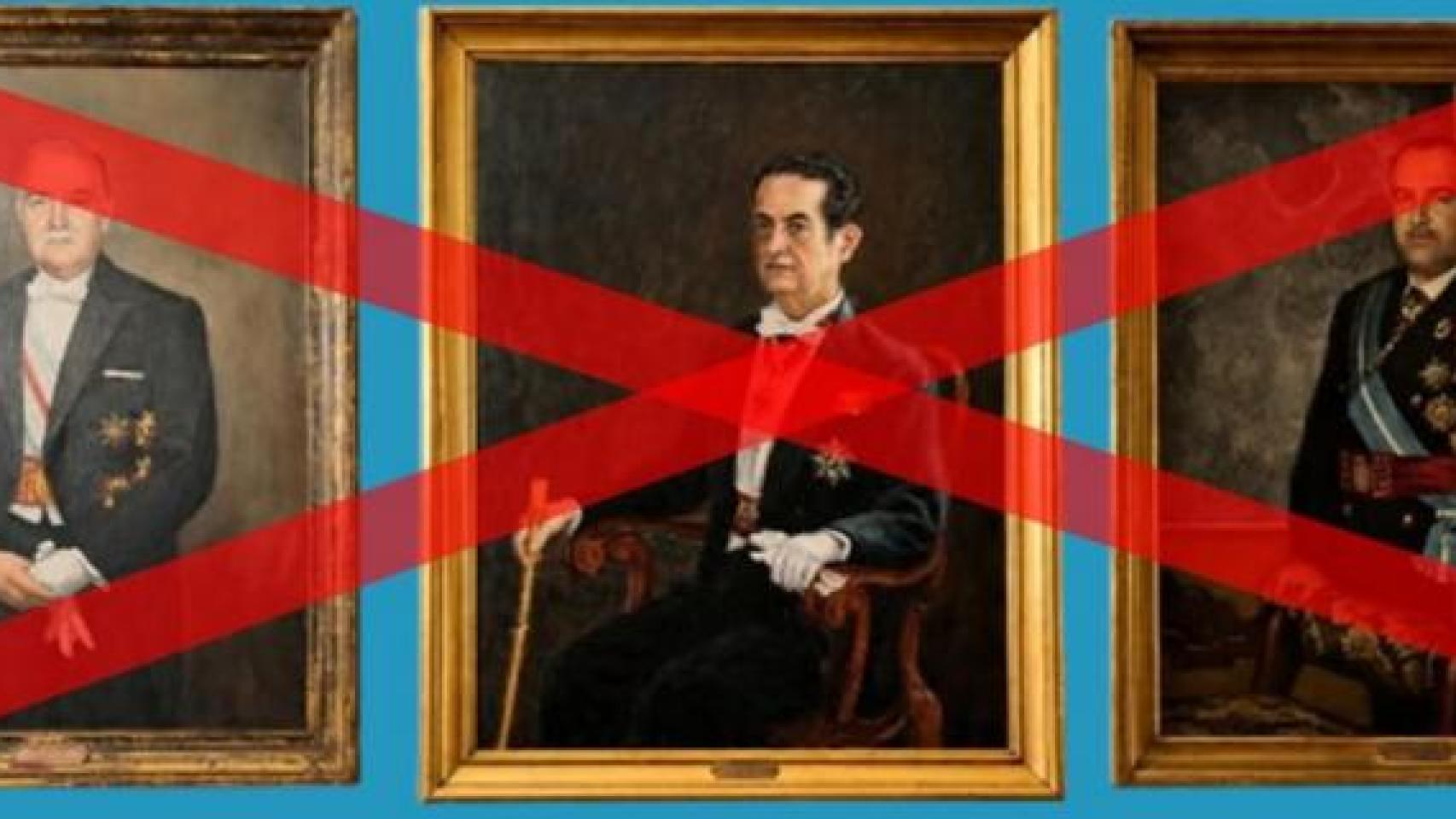 Imagen difundida por la Comisión por la Recuperación de la Memoria Histórica de A Coruña