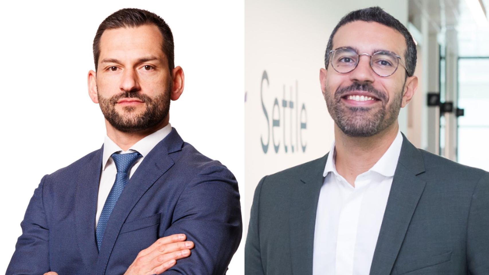 De izquierda a derecha: David Tick (nuevo director General Medicines) y Sami Meniri (nuevo director Vacunas)