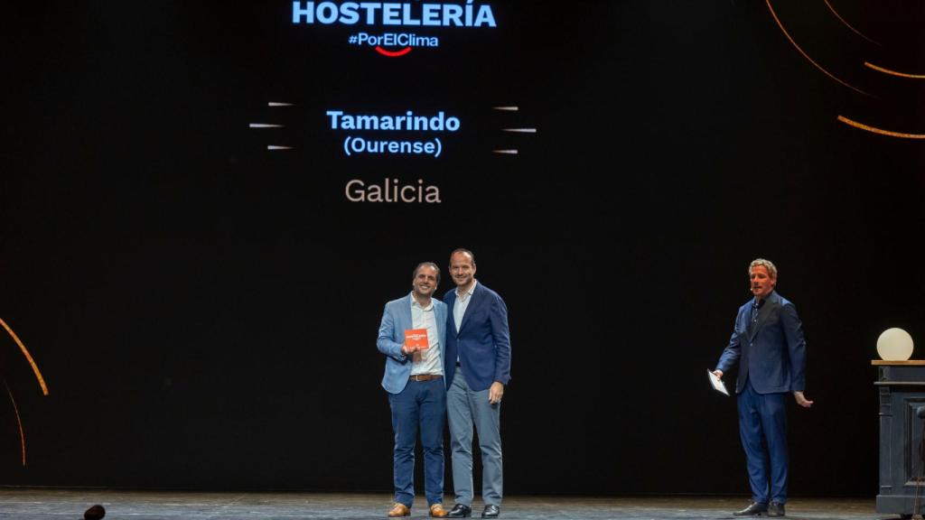 Entrega del premio.
