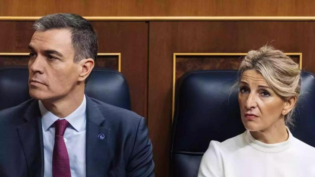 Pedro Sánchez y Yolanda Díaz.
