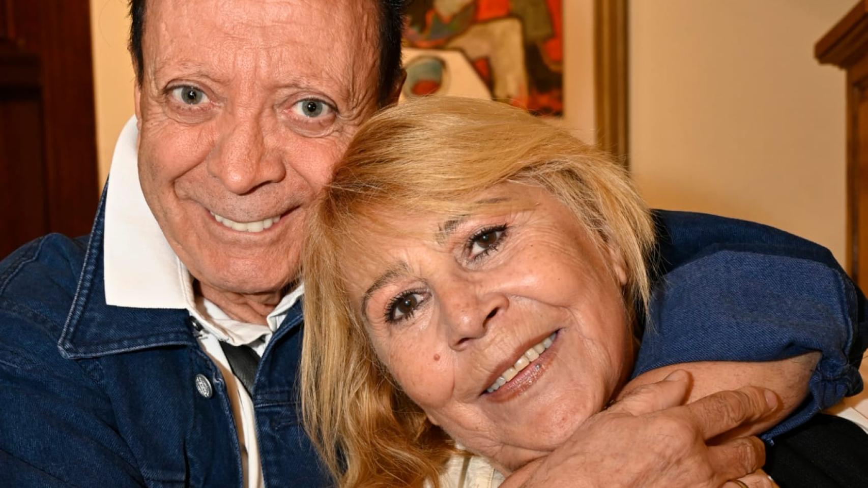 Ruphert junto a María José Lorenzo. 