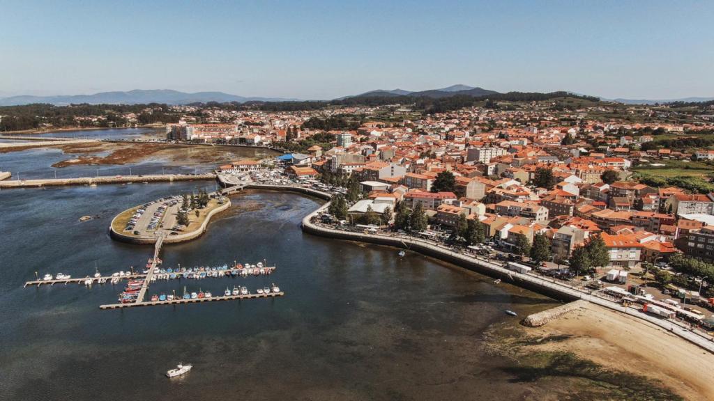 Paseo costero de Cambados.