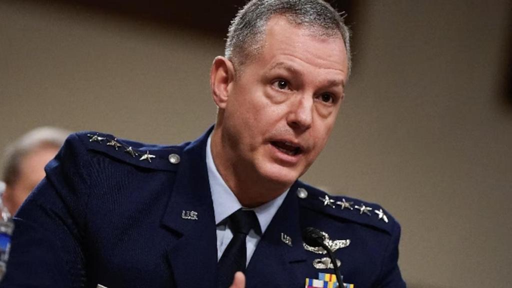 El general estadounidense Alexus G. Grynkewich, comandante supremo aliado en Europa (SACEUR).