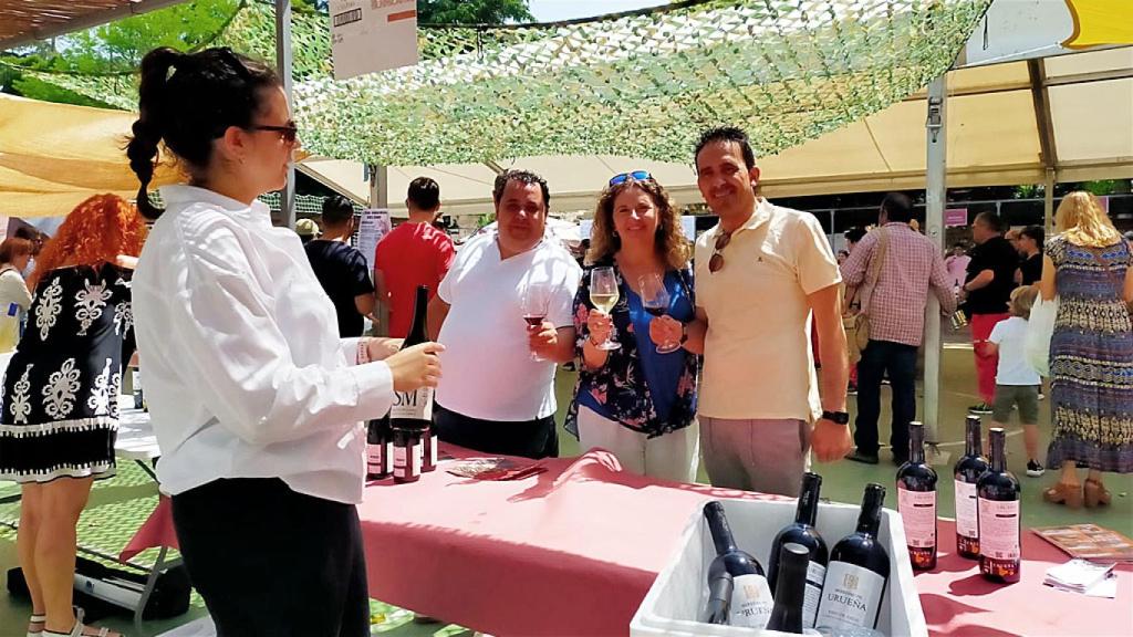 Diversión en la anterior Feria Provincial del Vino.
