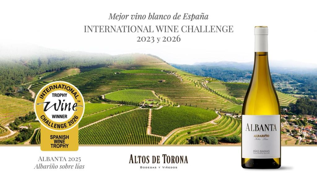 Albanta, mejor vino blanco de España.