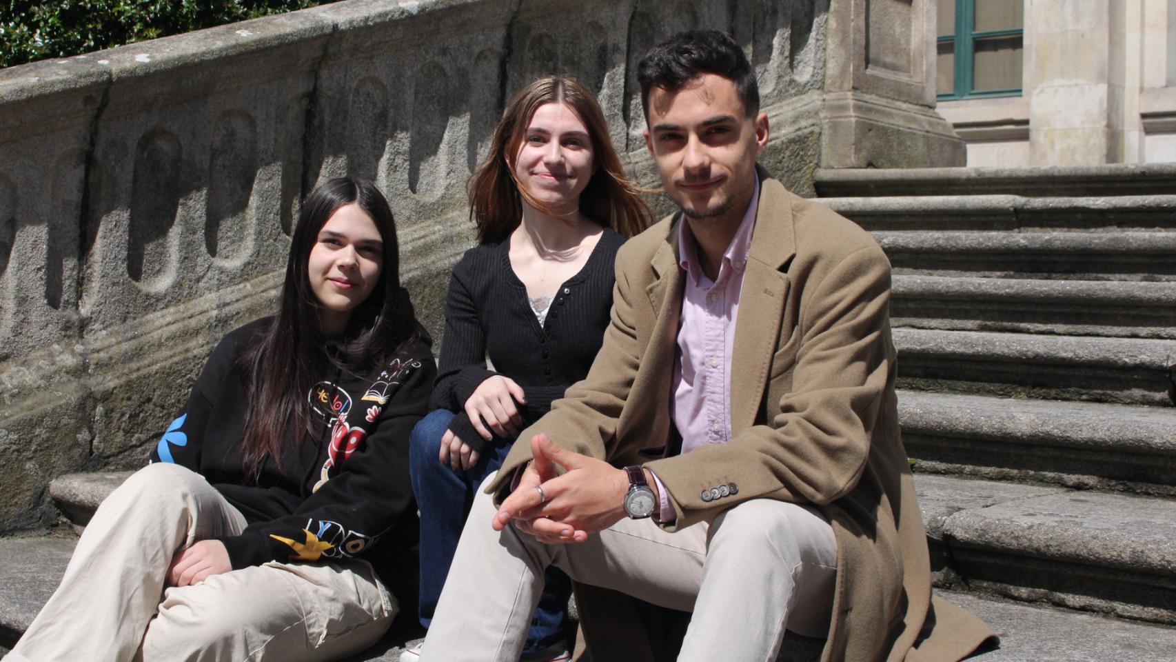 María, Noa y Levon