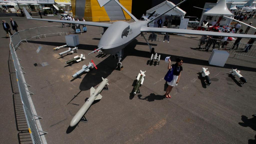 El dron chino Wing Loong 2 presentado en el 'Paris Air Show'