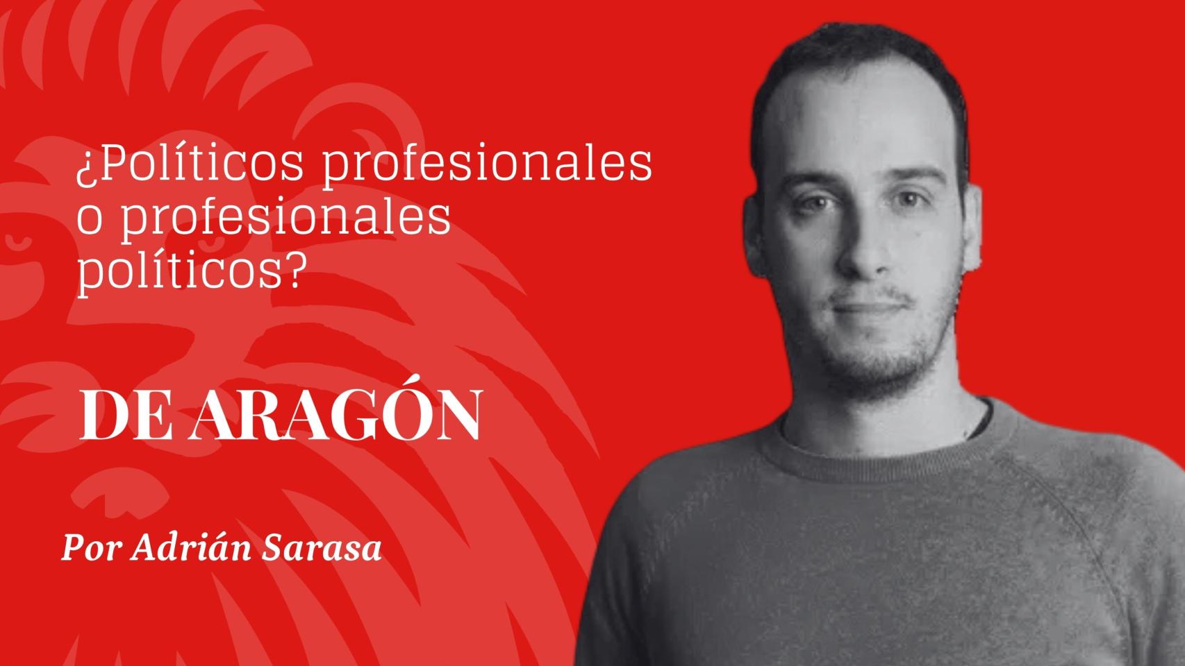 Adrián Sarasa Liñán, delegado provincial de Atenea en Zaragoza.