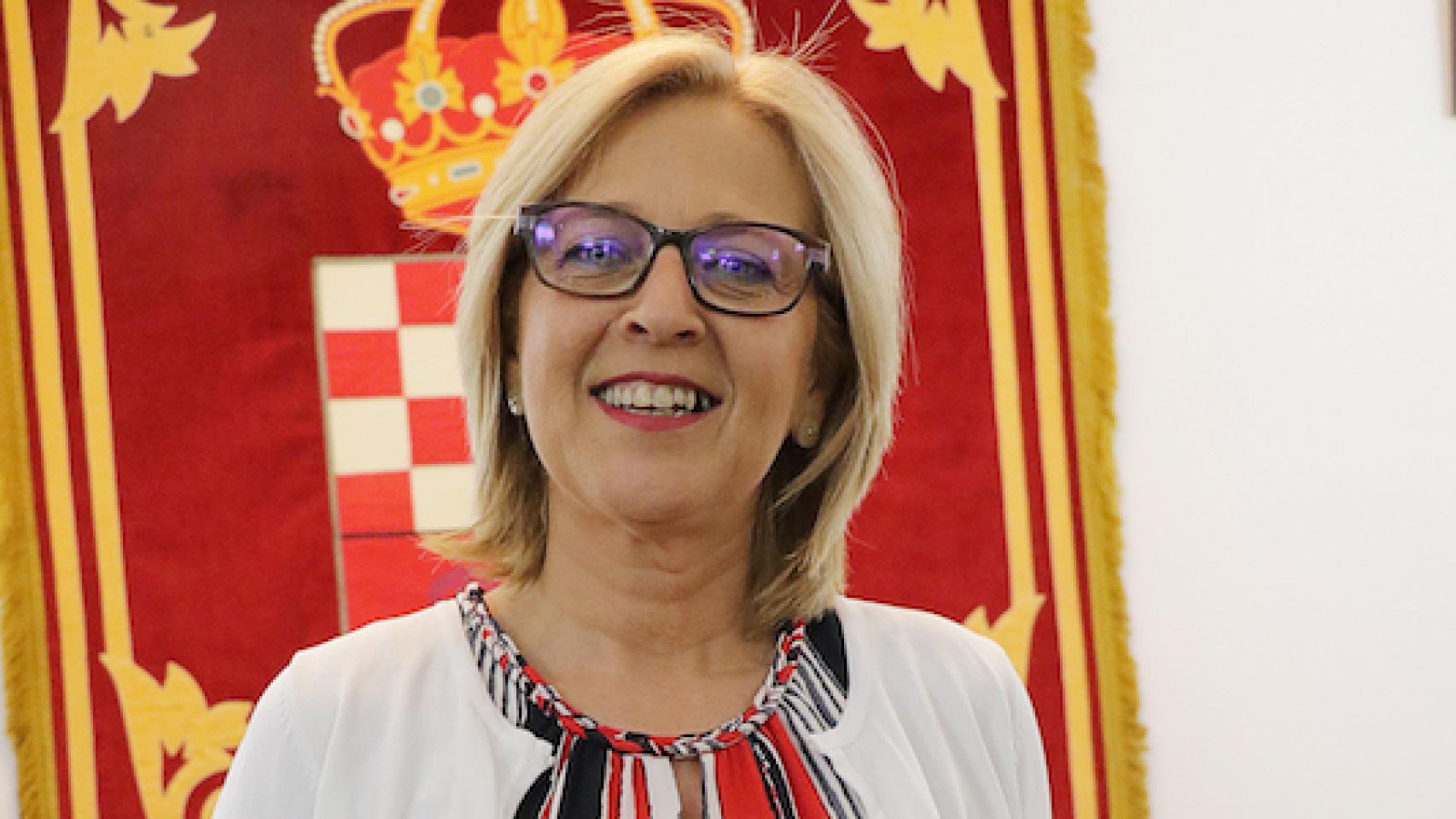 Montserrat Rivas, alcaldesa de Fuentenovilla (Guadalajara). Foto: Ayuntamiento. 