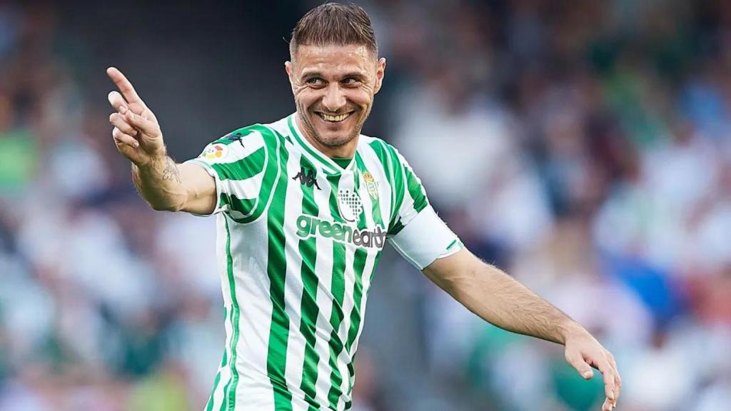 Joaquín Sánchez, durante un partido con el Betis.