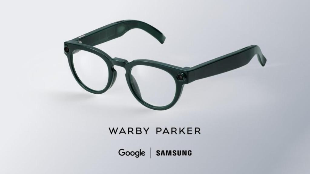 Nuevas gafas de Google y Samsung junto con WarbyParker