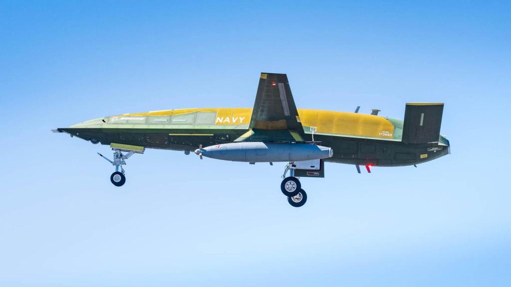 El Stingray ejecuta de forma autónoma su plan de misión predeterminado durante su vuelo de prueba inaugural el 25 de abril.
