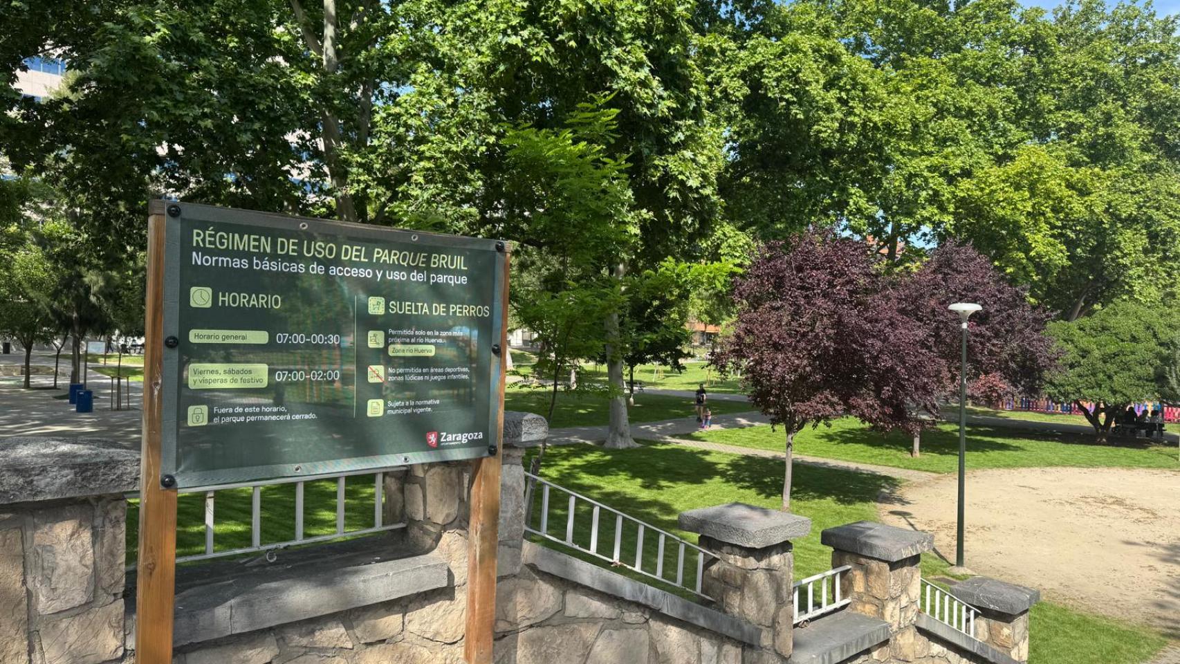 Parque Bruil de Zaragoza 