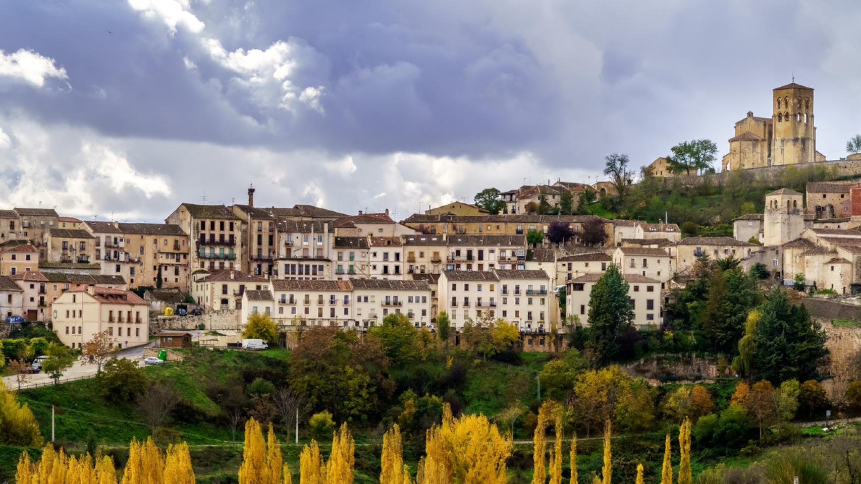 Panorámica de la ciudad medieval de Sepúlveda.