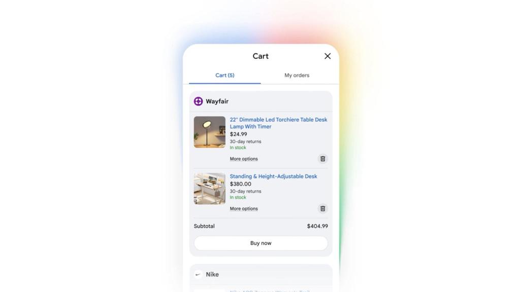 Carrito de compra universal de Google