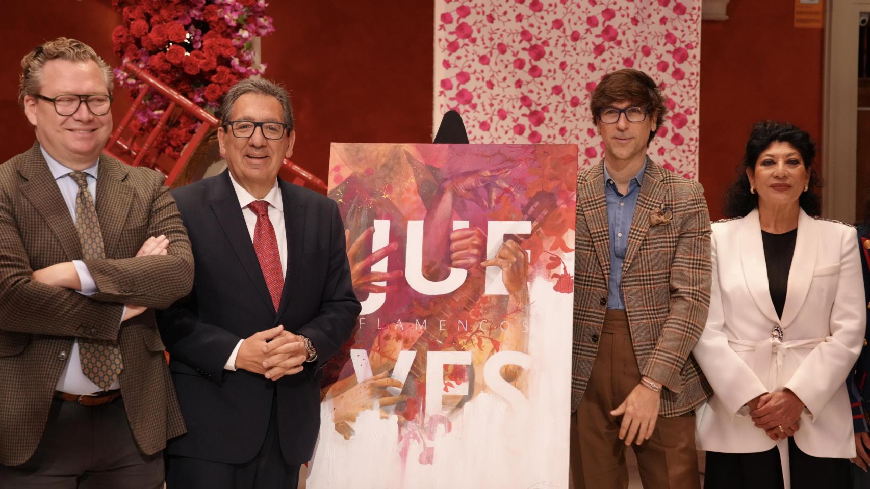 Antonio Pulido en la presentación de Jueves Flamencos 2026. 