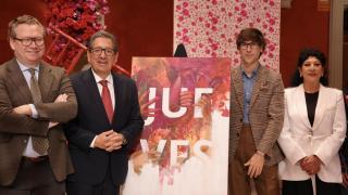 Antonio Pulido en la presentación de Jueves Flamencos 2026. 