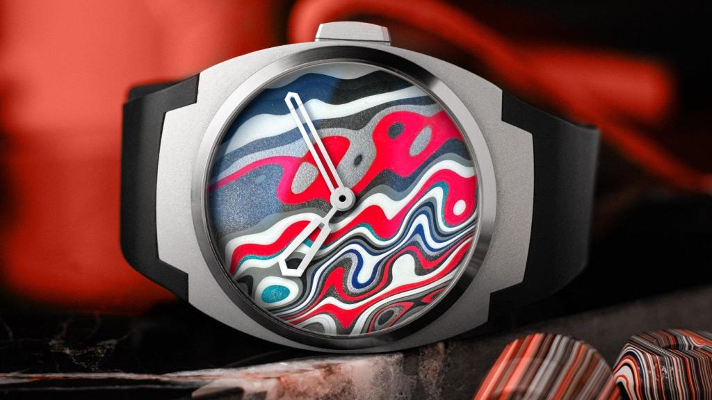 Reloj creado con fordita