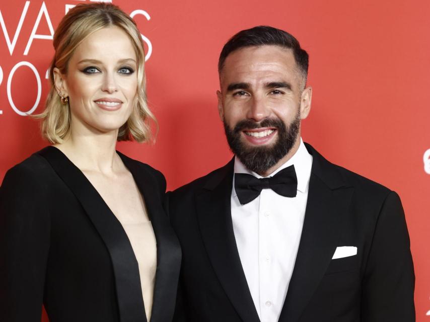 Dani Carvajal y Daphne Cañizares en un evento