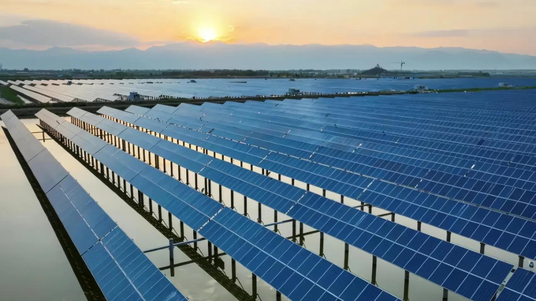 Paneles solares.