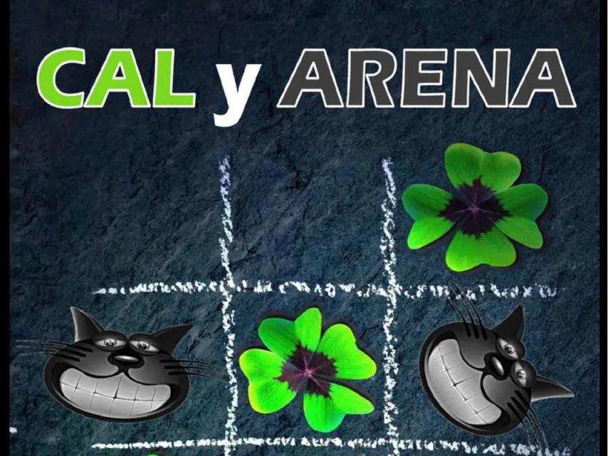 Cartel de la obra de teatro 'Cal y arena', que tendrá lugar este domingo
