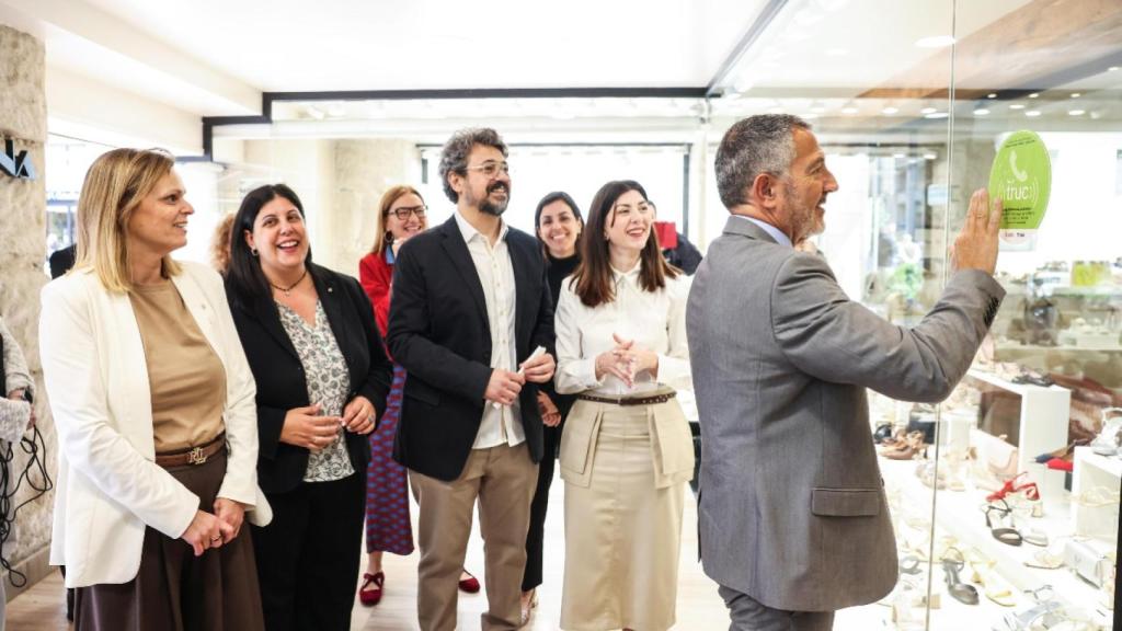 Un comercio que se ha adherido a la iniciativa en Cataluña